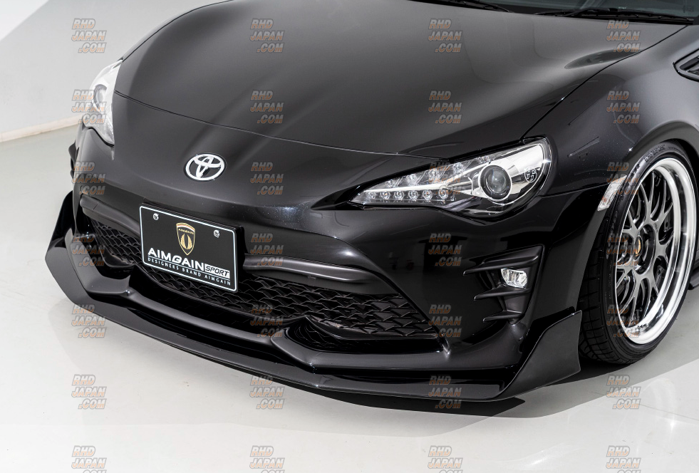 Aimgain Sport Front Lip Spoiler Type 1 FRP - 86 ZN6 Kouki - RHDJapan